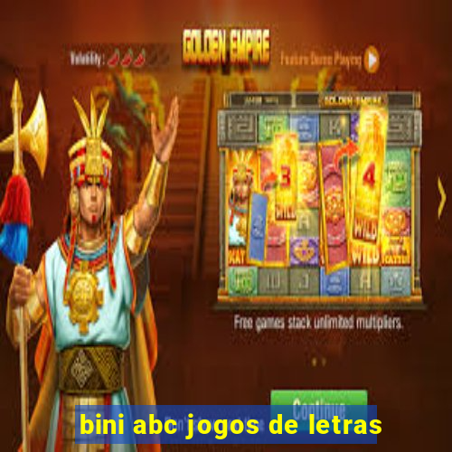 bini abc jogos de letras